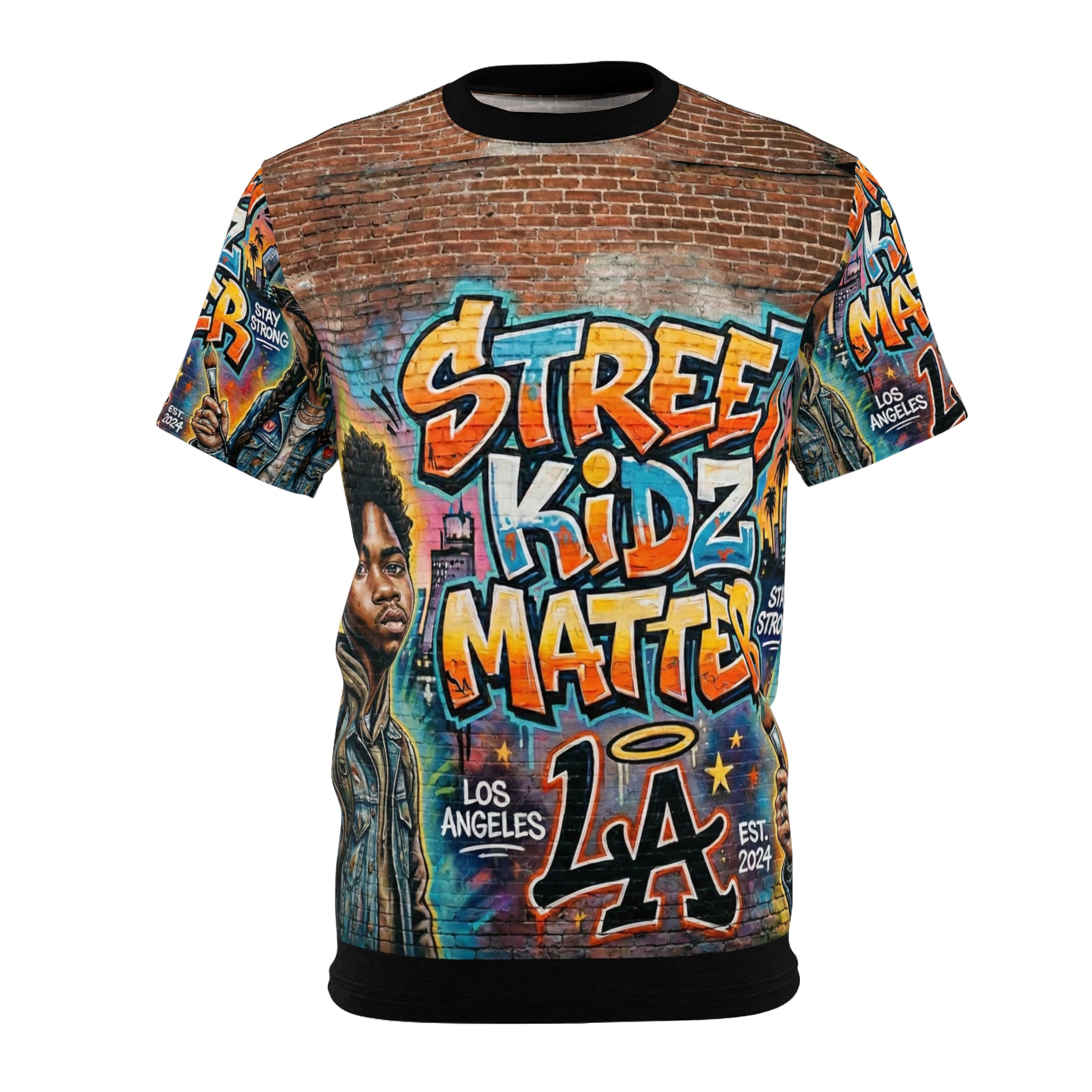 Street Kidz Matter Graffiti LA Street Art T-Shirt