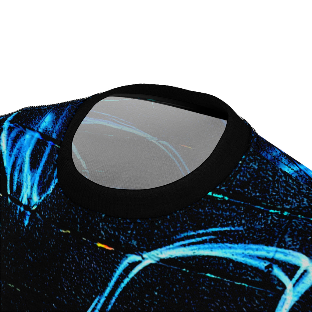 Why So Serious LA Joker Street Art All-Over Print Tee — Horror Joker Face Graphic T-Shirt