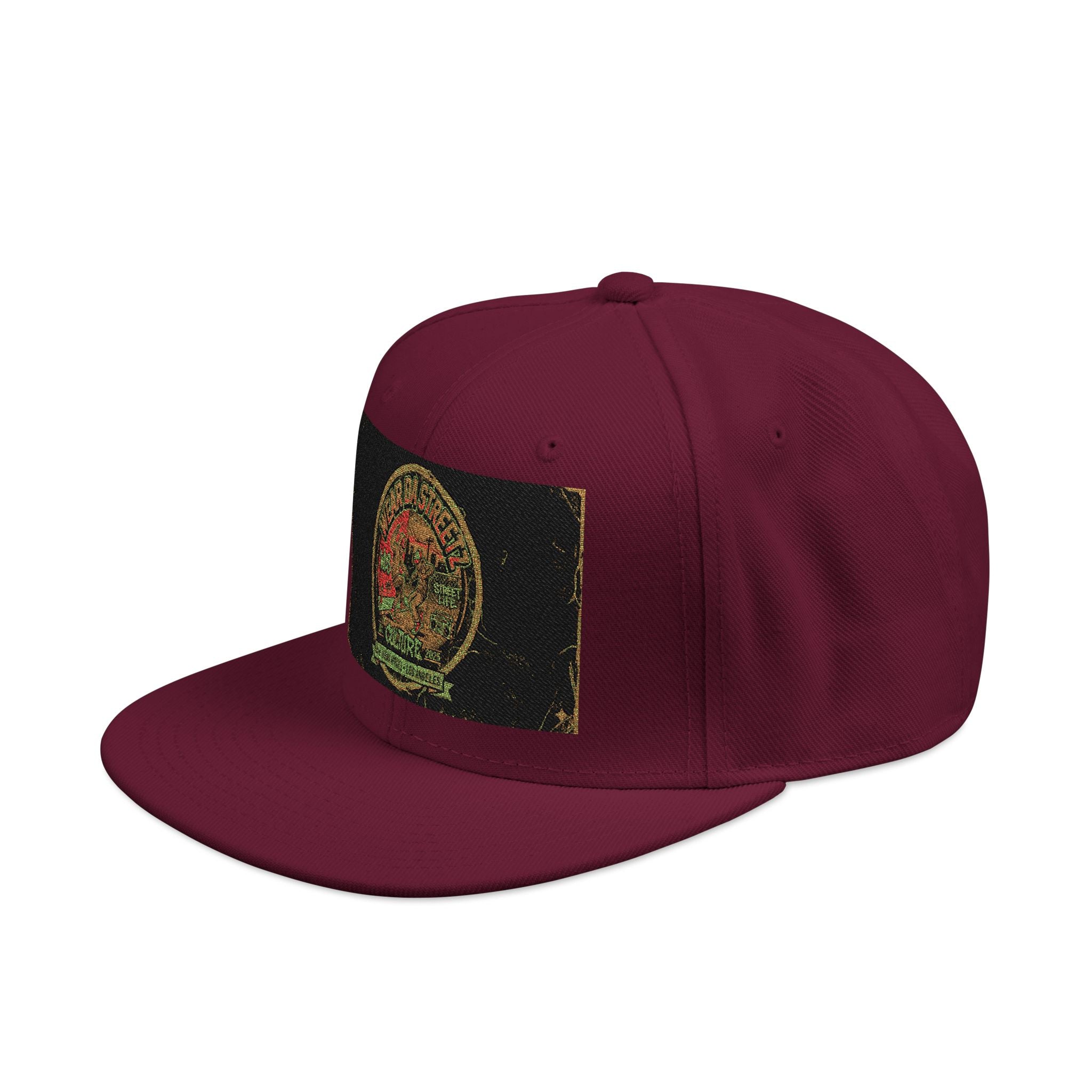 WDS Hip Hop Embroidered Vintage Crest Snapback Hat