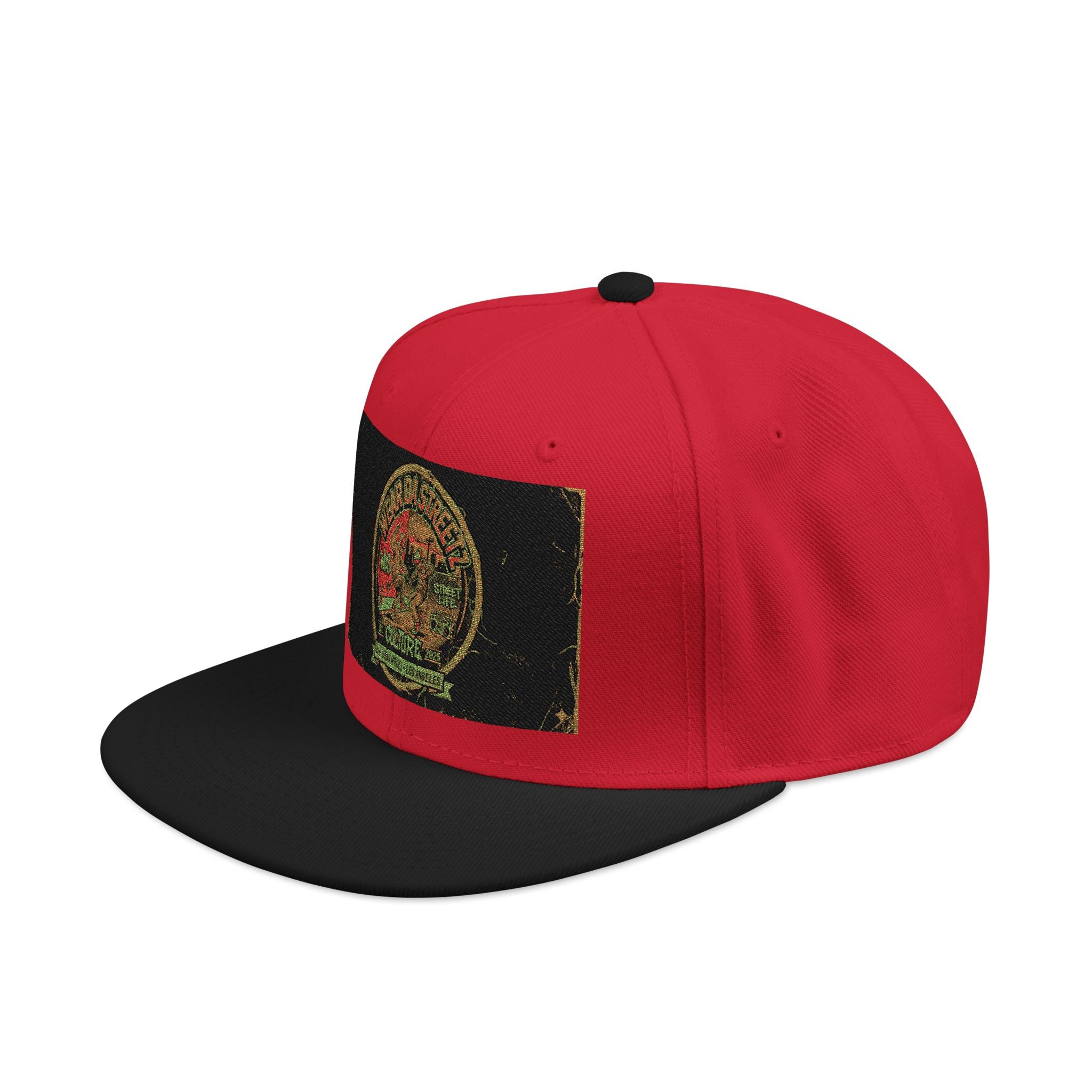 WDS Hip Hop Embroidered Vintage Crest Snapback Hat