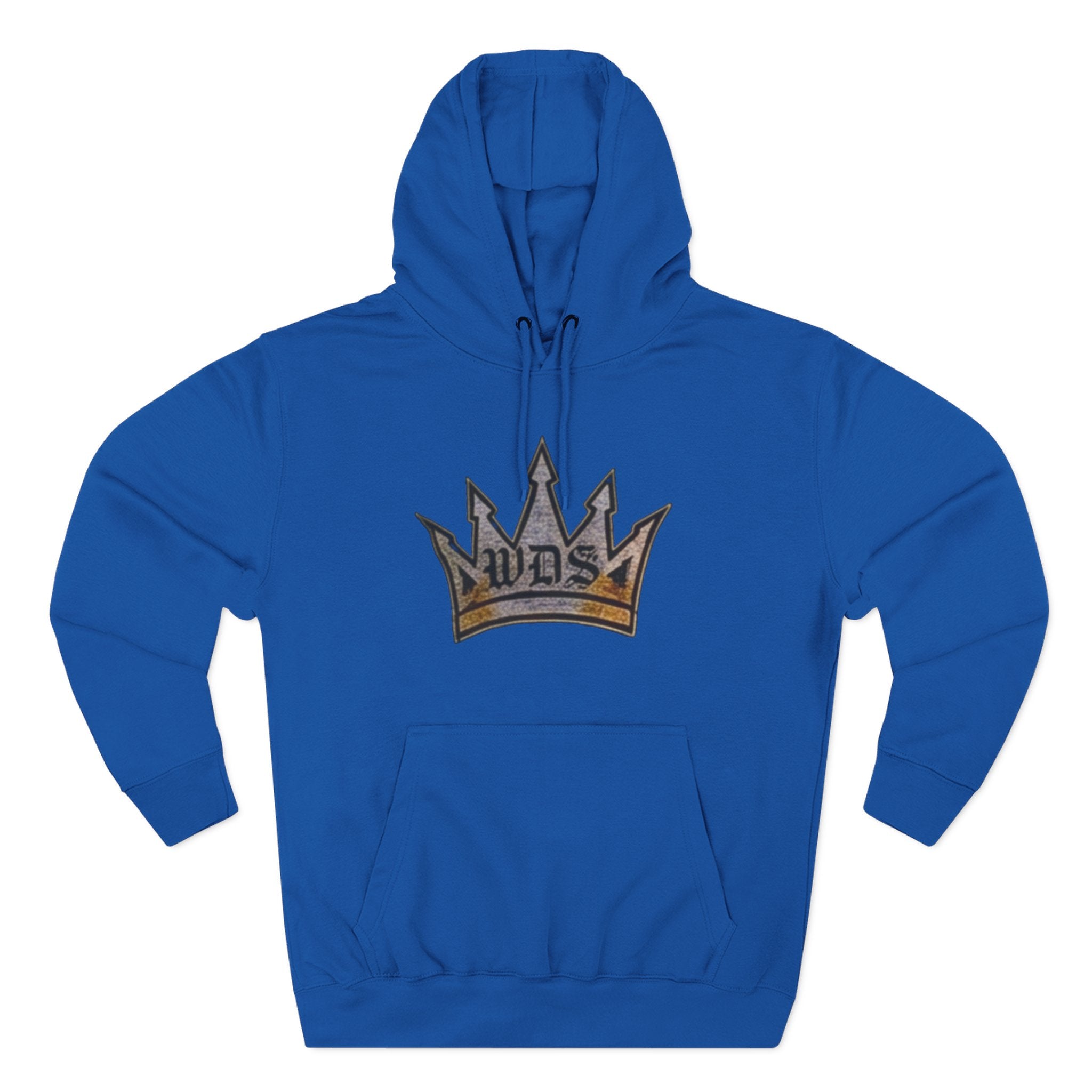 WDS King Crown Three-Panel Fleece Hoodie