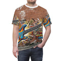 Music Man Guitar Graffiti Tee — LA Street Art All-Over Print Shirt