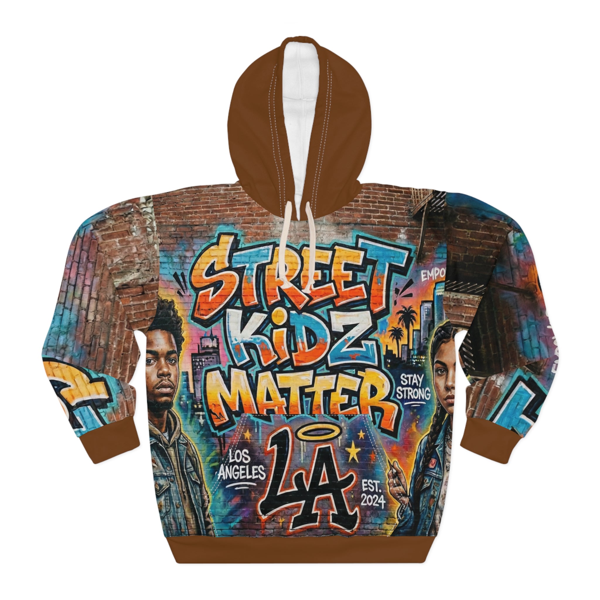 Street Kidz Matter LA Street Art Pullover Hoodie