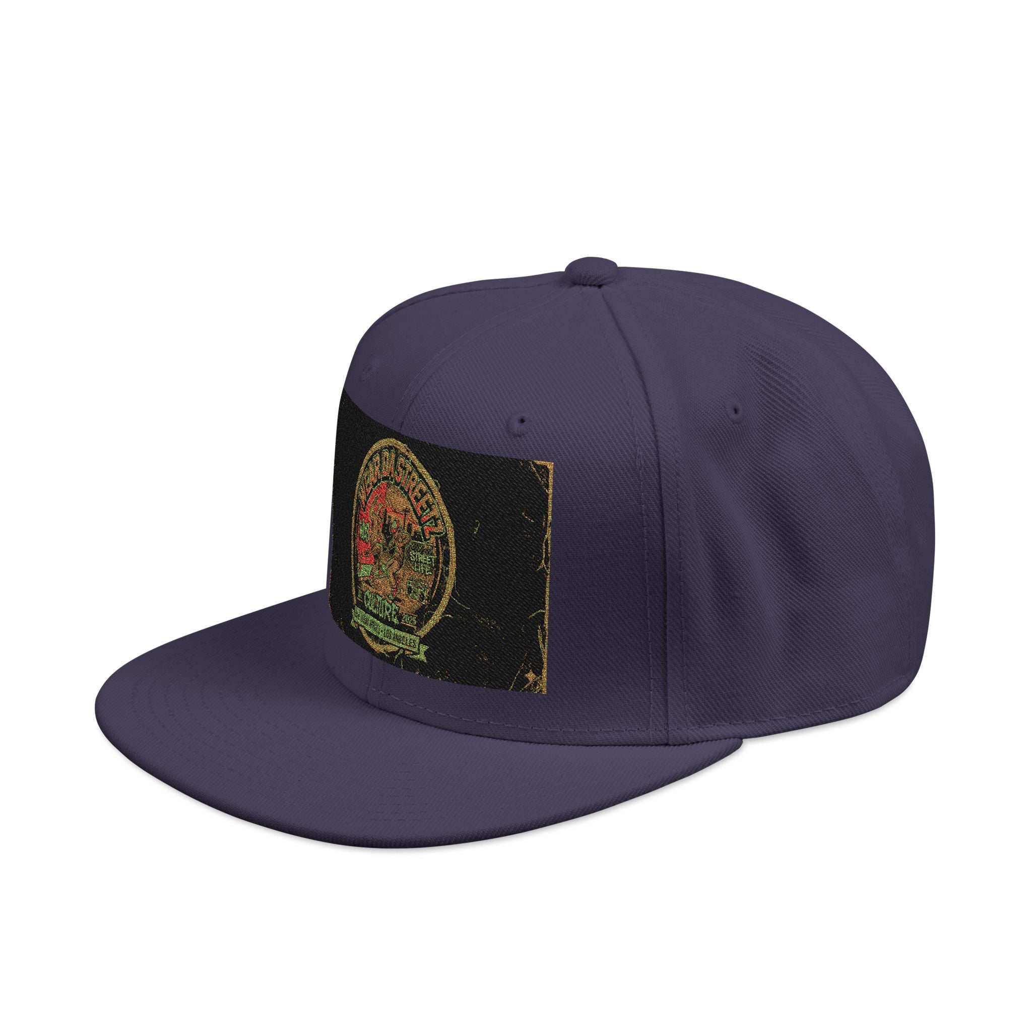 WDS Hip Hop Embroidered Vintage Crest Snapback Hat