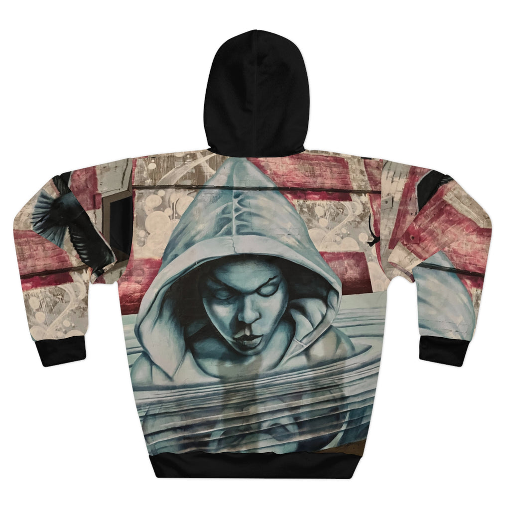 Freedom Sings LA Street Art Hoodie - Urban Hooded  Graphic Pullover