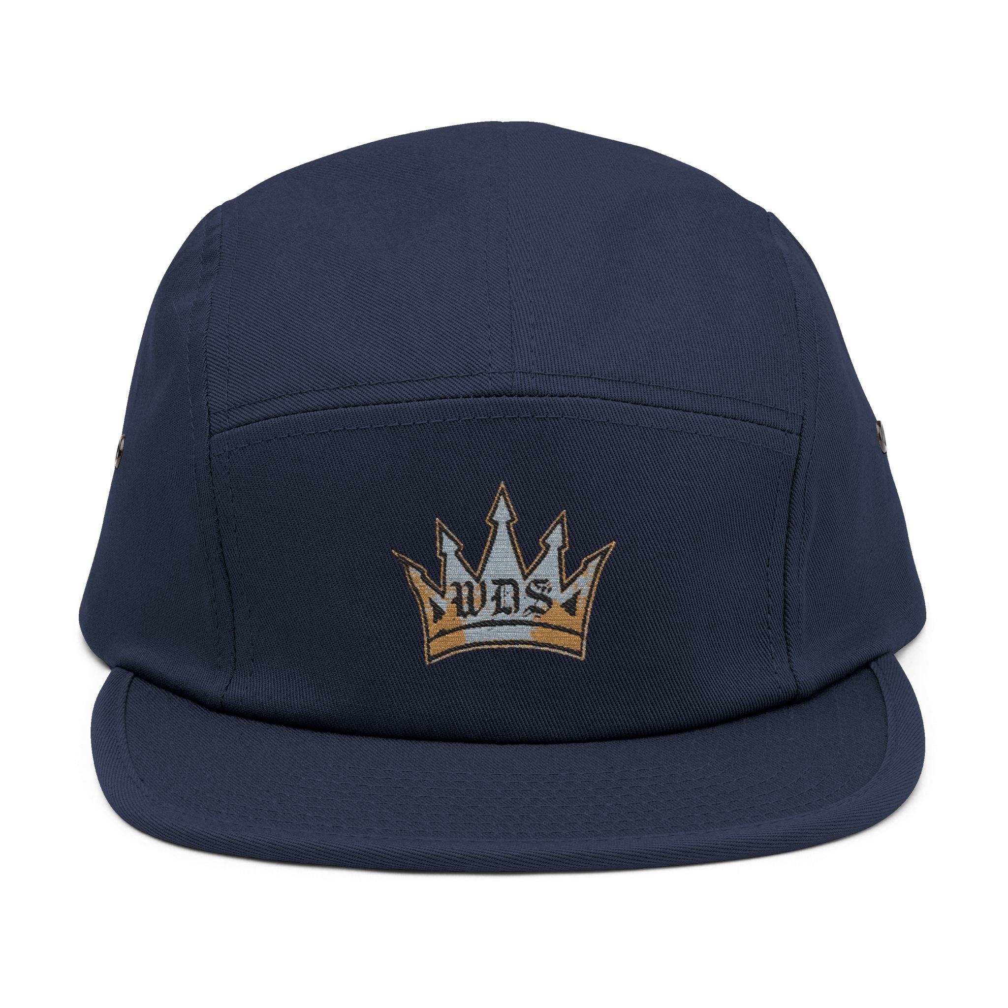 WDS Crown Embroidered 5-Panel Cap — Classic Streetwear Hat