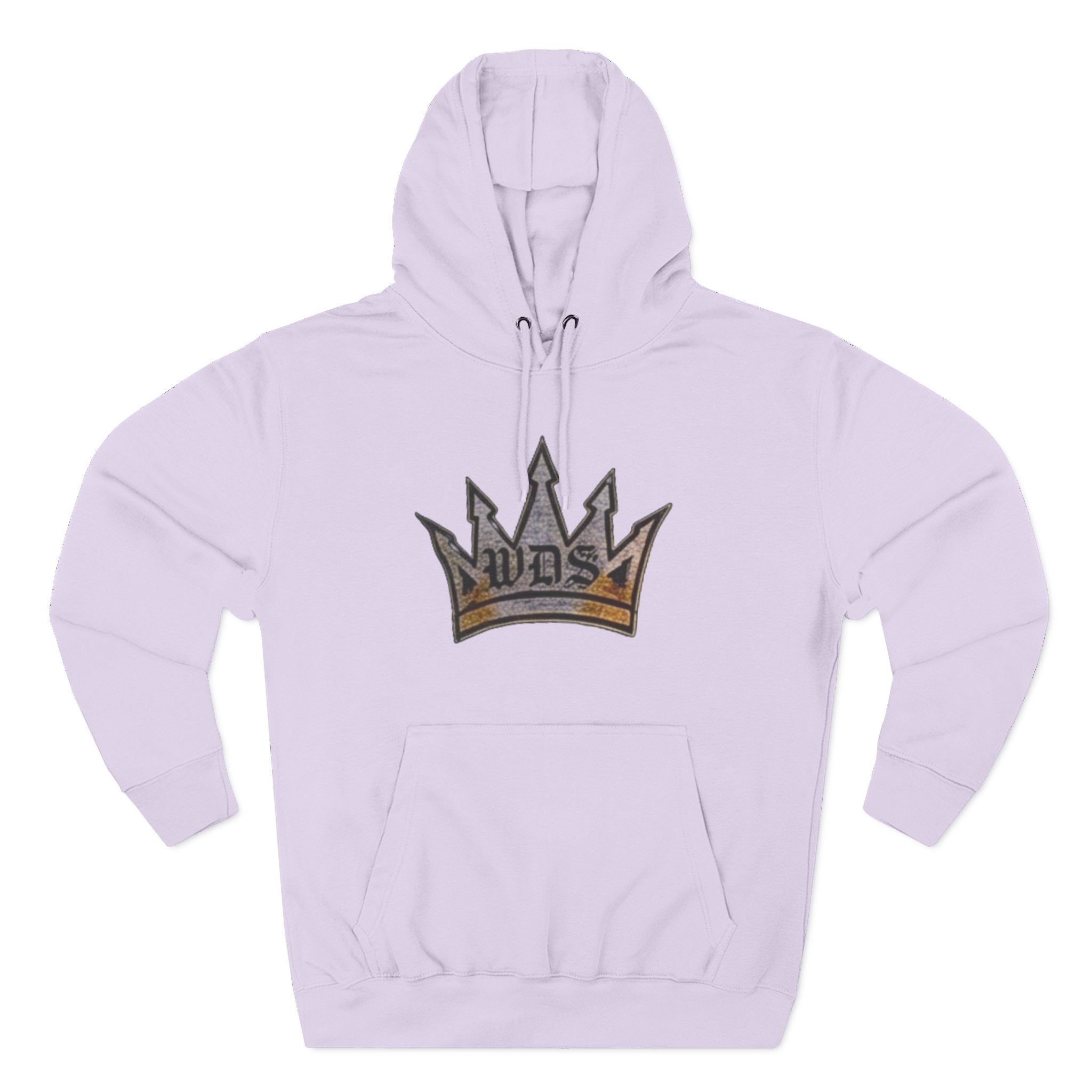 WDS King Crown Three-Panel Fleece Hoodie
