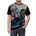 Fred & Ted Street Art Surreal Face Collage Tee — All-Over Print Artistic Graphic T-Shirt