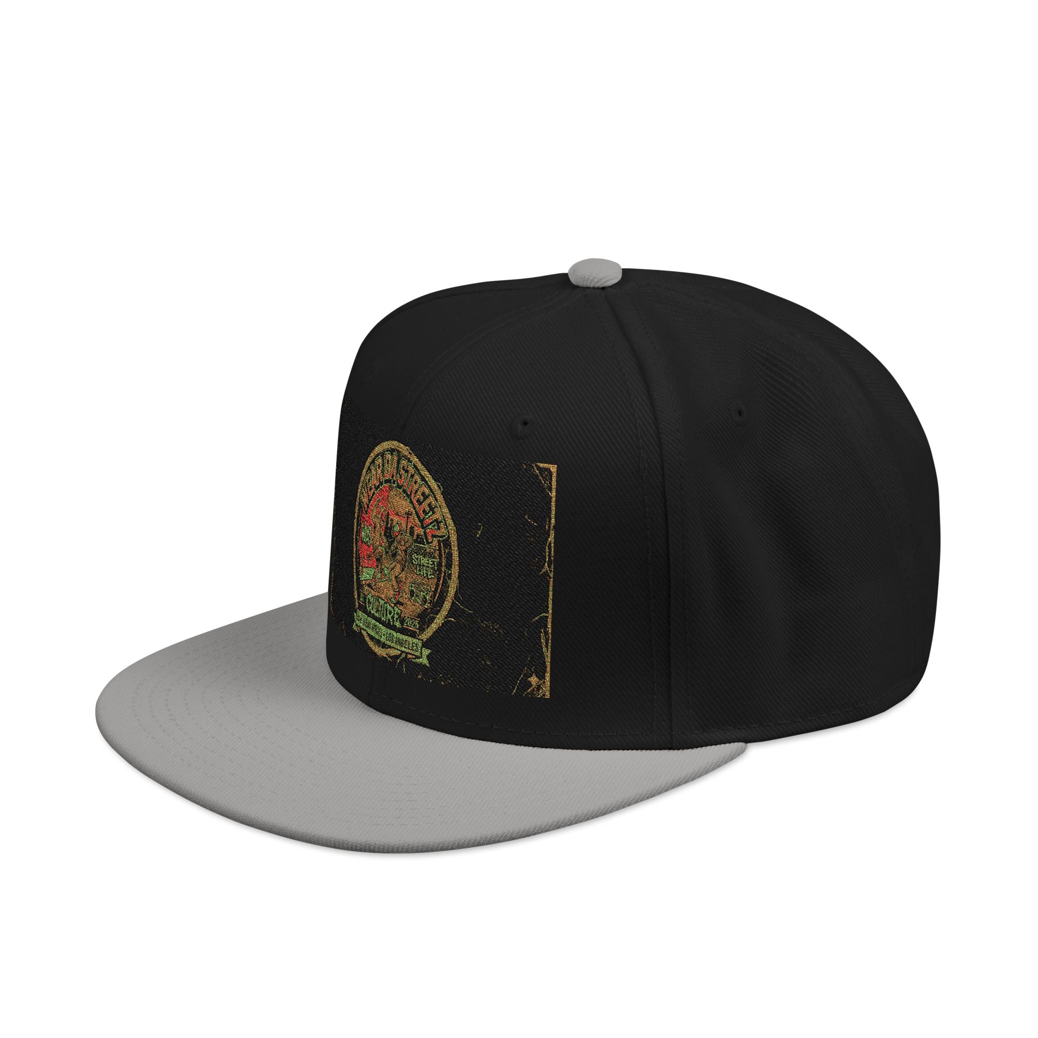 WDS Hip Hop Embroidered Vintage Crest Snapback Hat