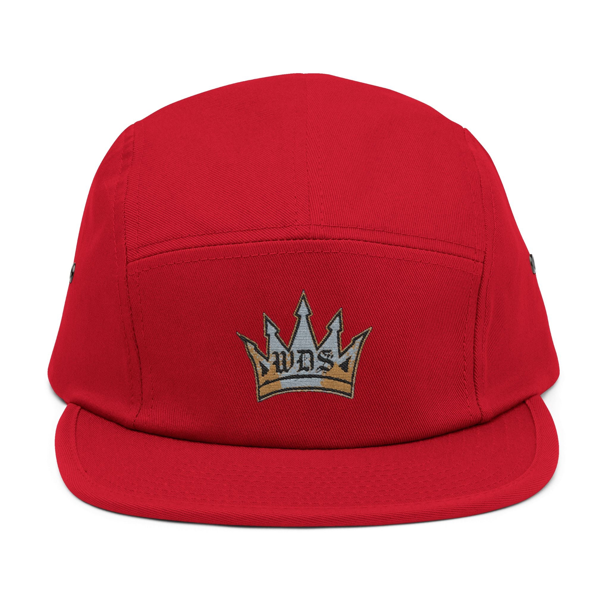 WDS Crown Embroidered 5-Panel Cap — Classic Streetwear Hat