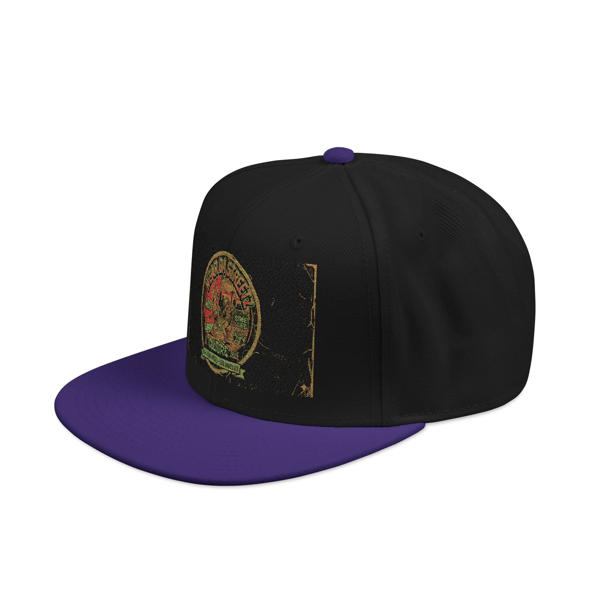 WDS Hip Hop Embroidered Vintage Crest Snapback Hat