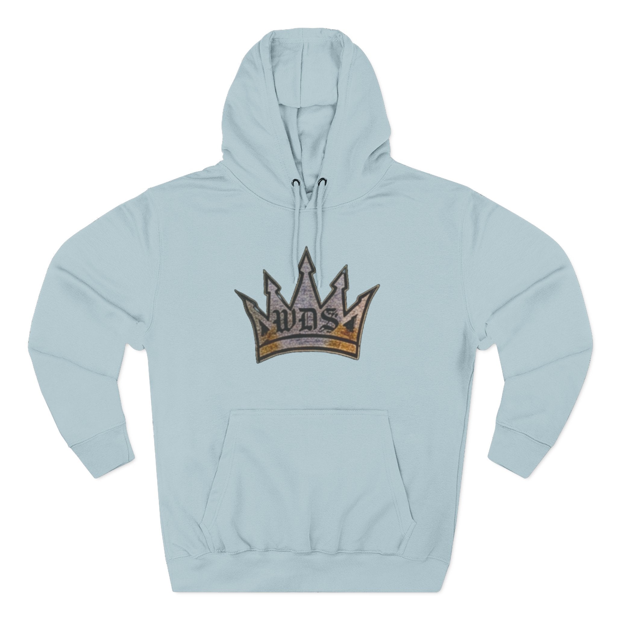 WDS King Crown Three-Panel Fleece Hoodie
