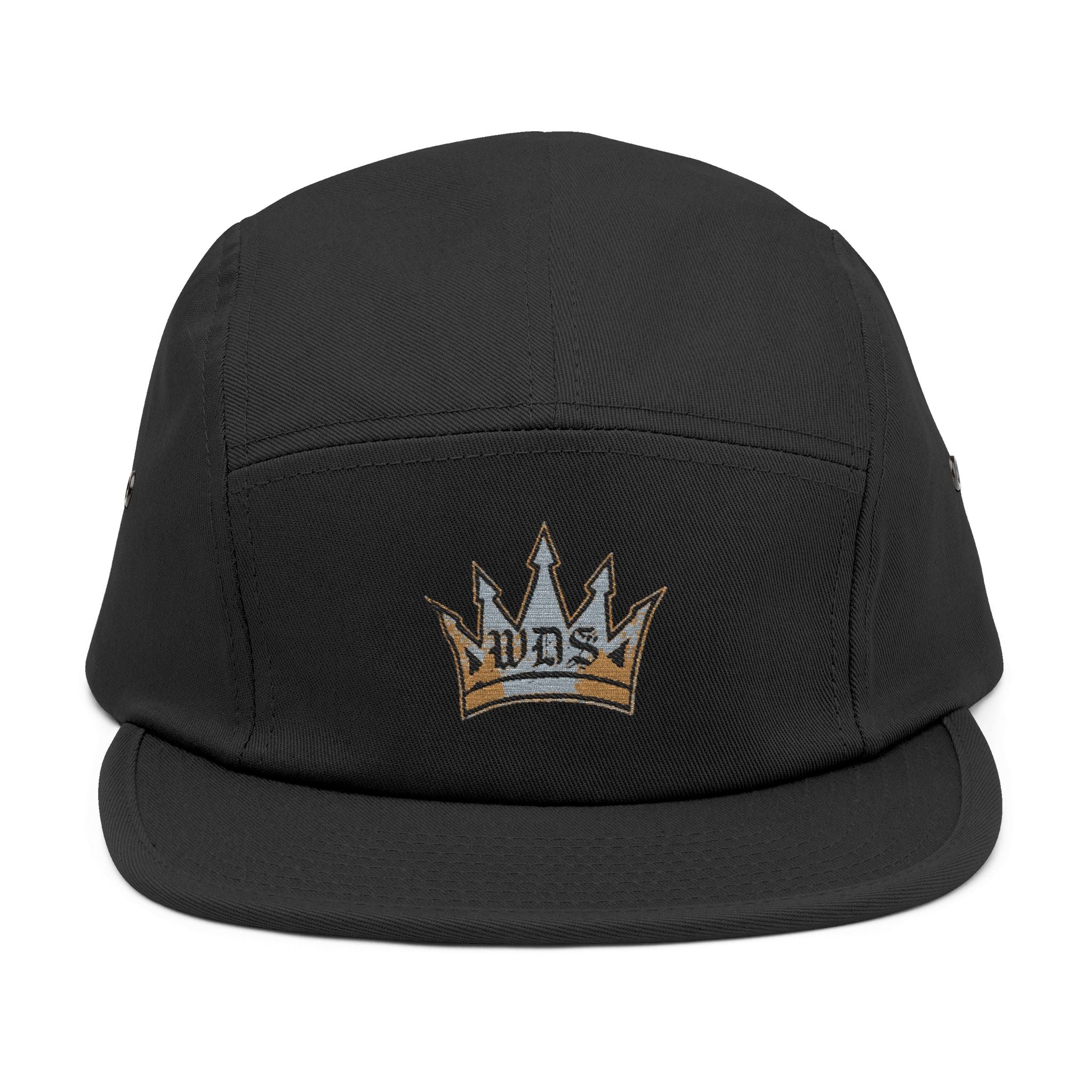 WDS Crown Embroidered 5-Panel Cap — Classic Streetwear Hat