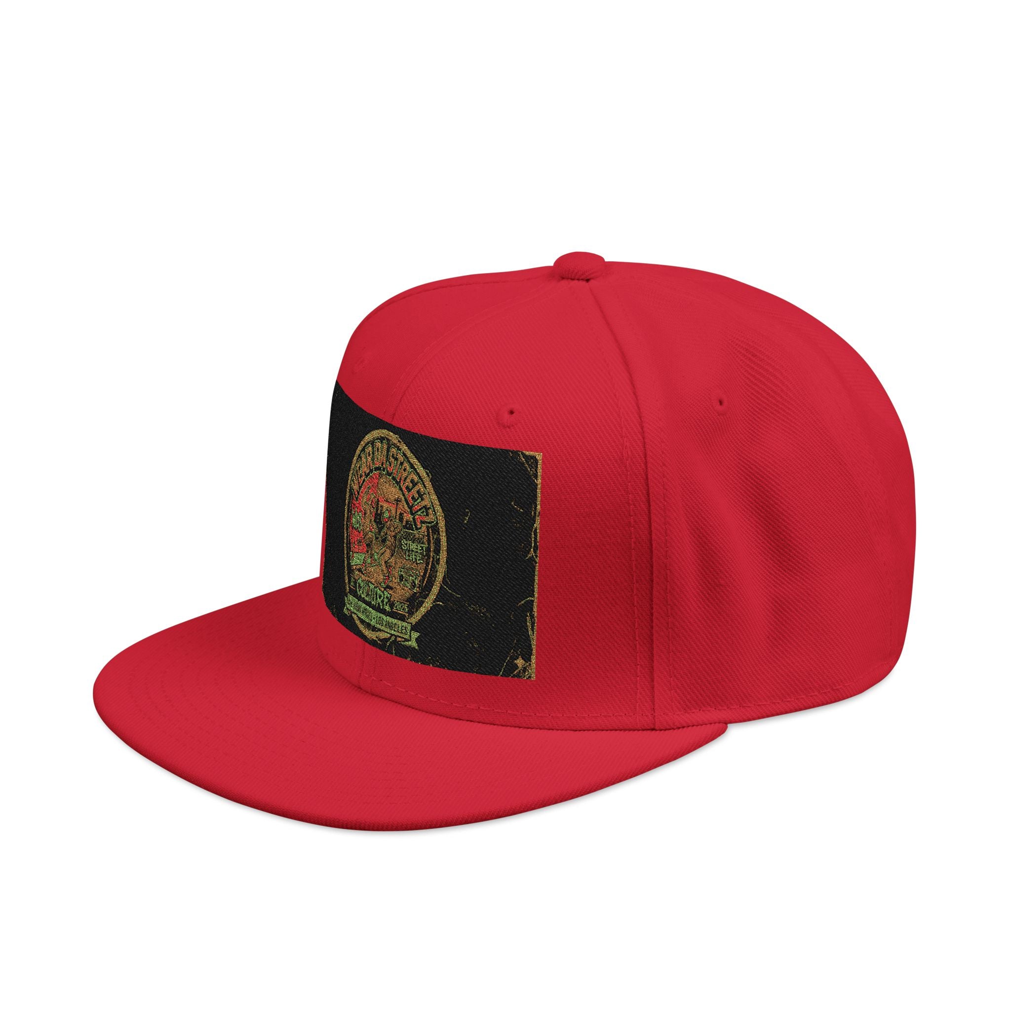 WDS Hip Hop Embroidered Vintage Crest Snapback Hat