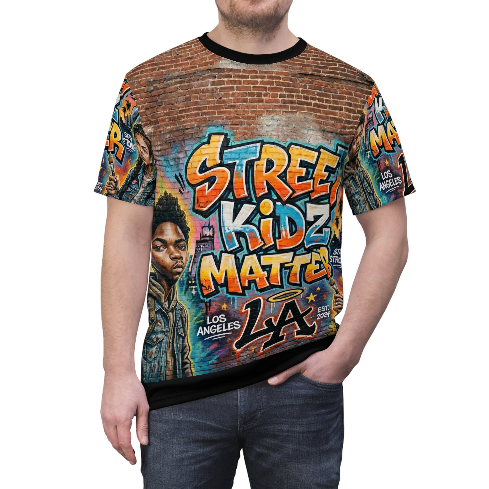 Street Kidz Matter Graffiti LA Street Art T-Shirt