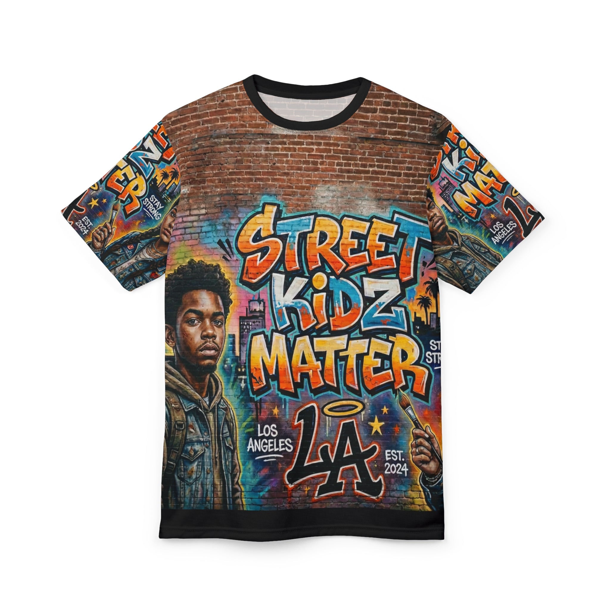 Street Kidz Matter Graffiti LA Street Art T-Shirt