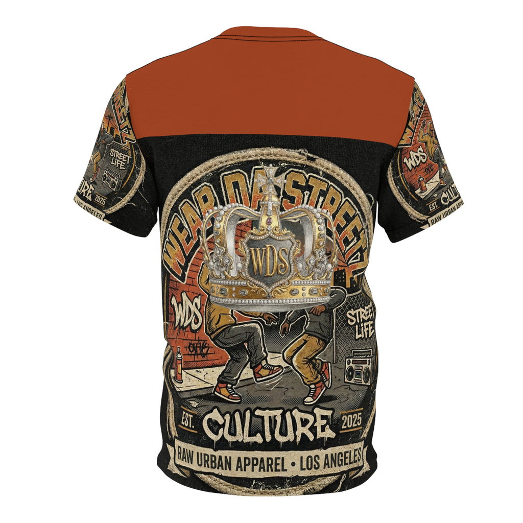 Wear Da Streetz  Hip Hop  Culture Tee — Breakdance Retro Urban Graphic Shirt