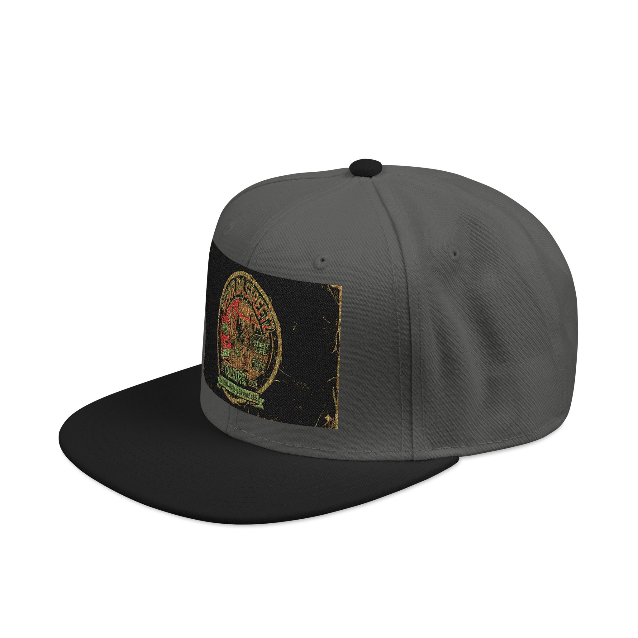 WDS Hip Hop Embroidered Vintage Crest Snapback Hat