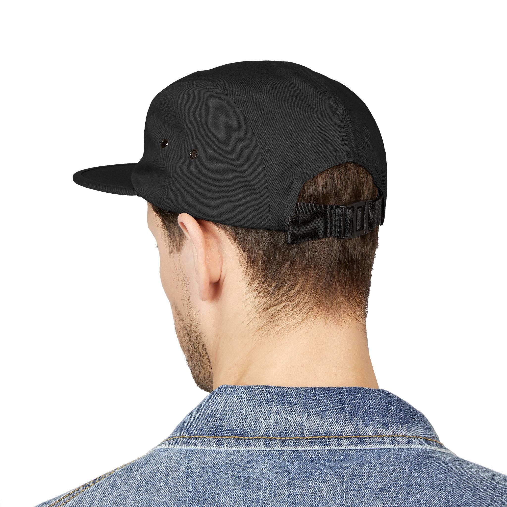 WDS Hip Hop Emblem Flat Brim 5-Panel Flat bill hat —