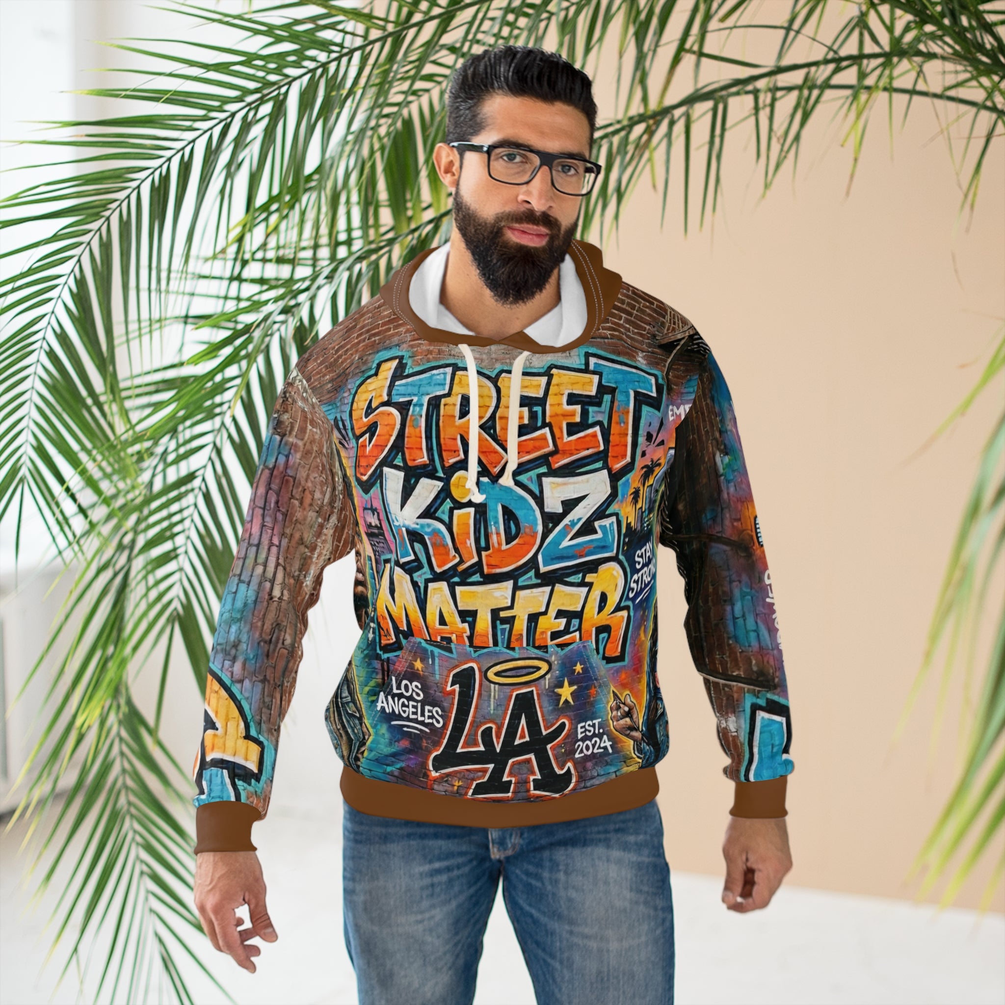 Street Kidz Matter LA Street Art Pullover Hoodie