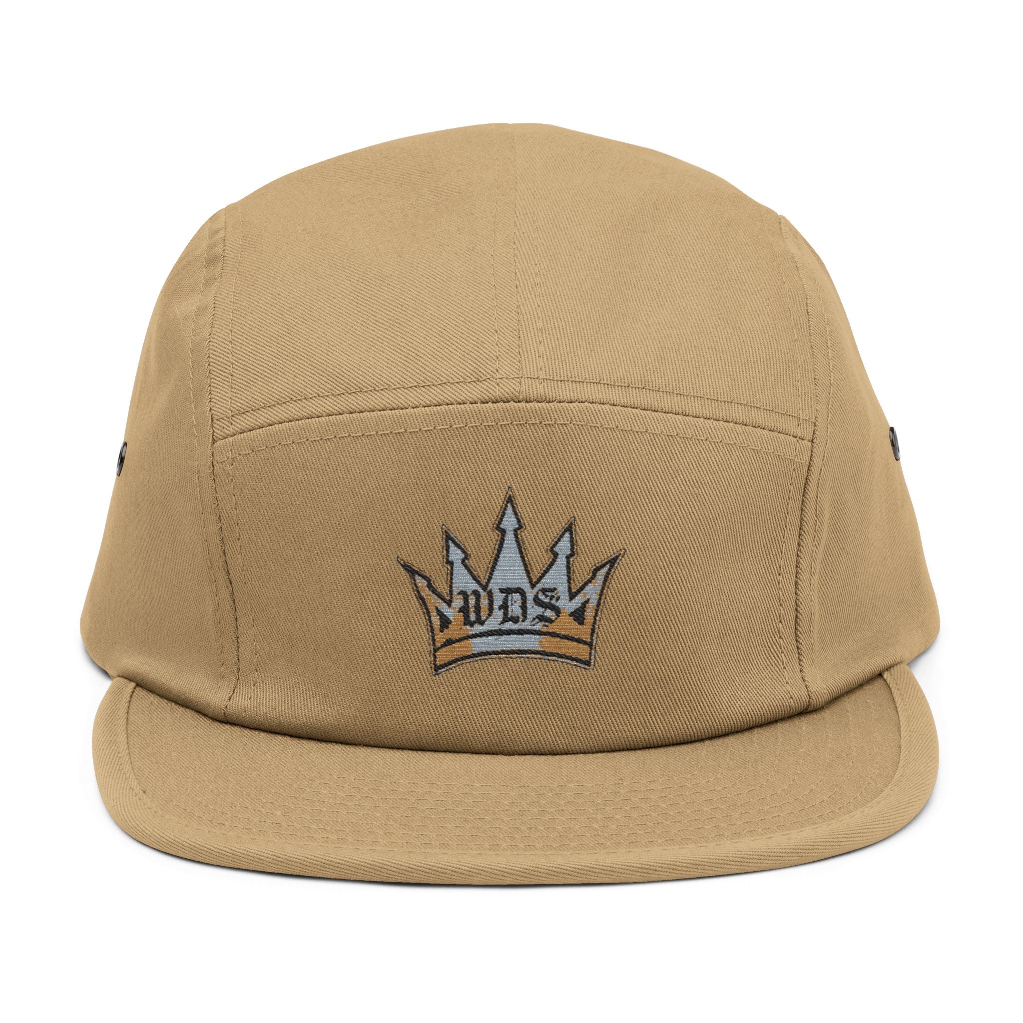 WDS Crown Embroidered 5-Panel Cap — Classic Streetwear Hat
