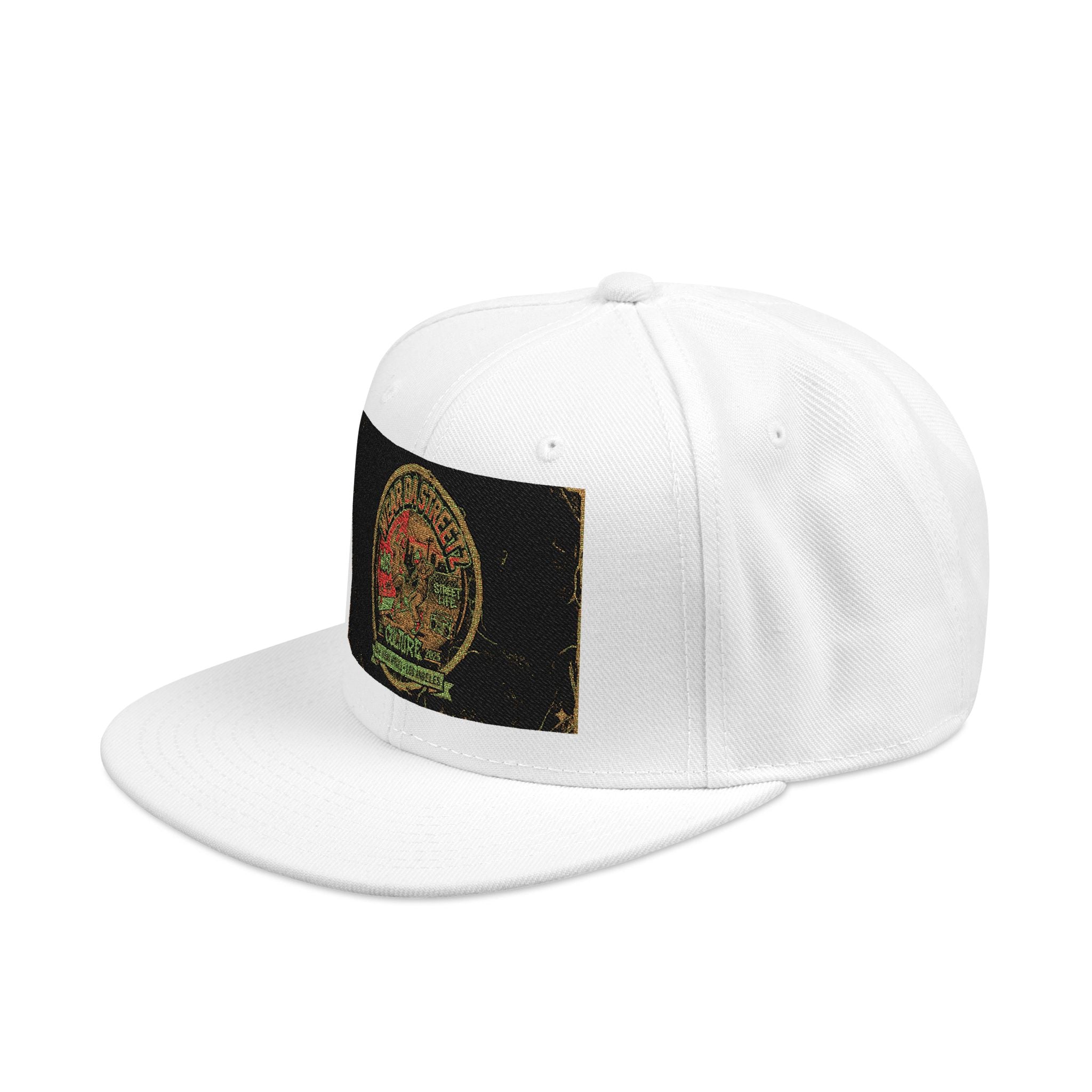 WDS Hip Hop Embroidered Vintage Crest Snapback Hat