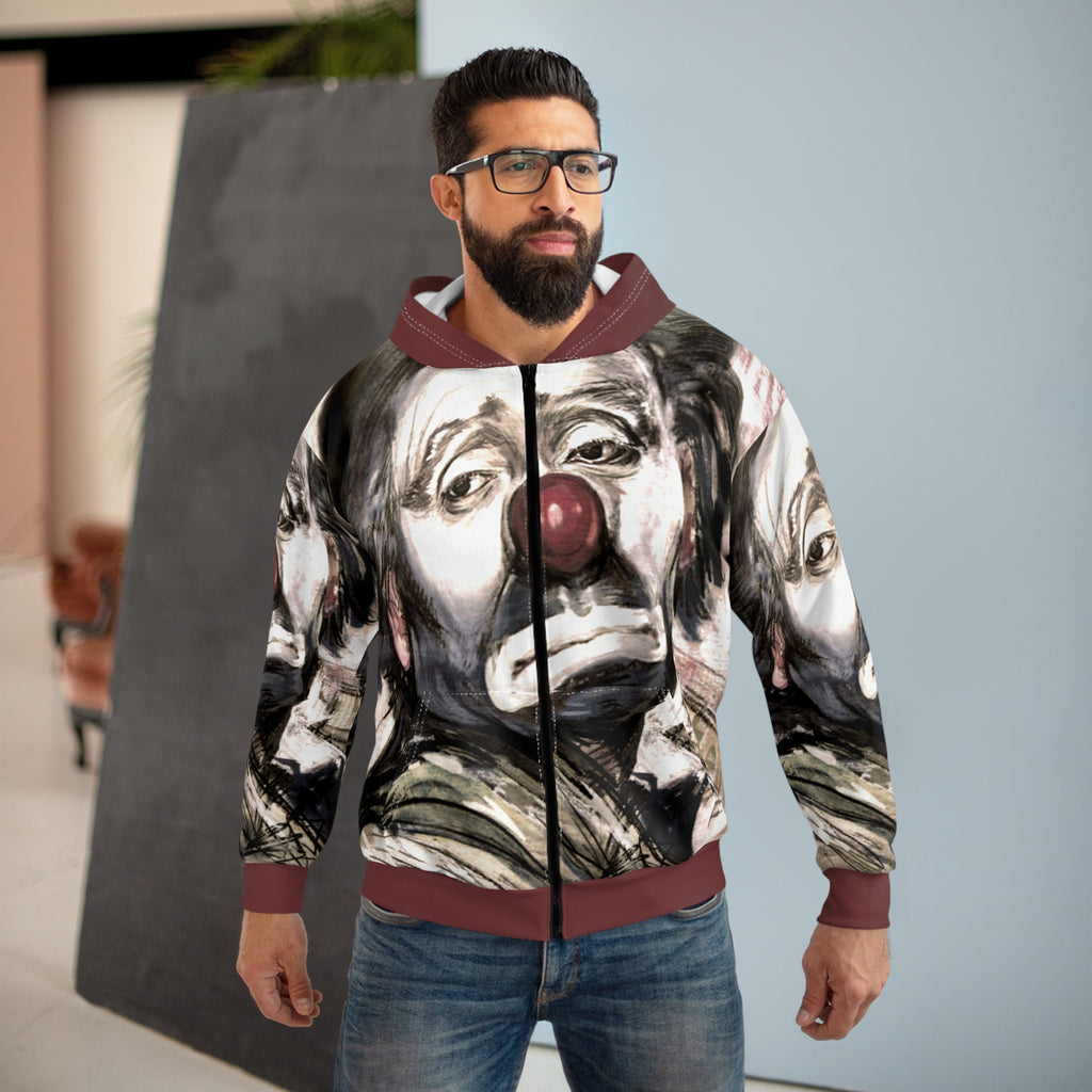 HoHo The Clown LA Street Art  Zip Hoodie