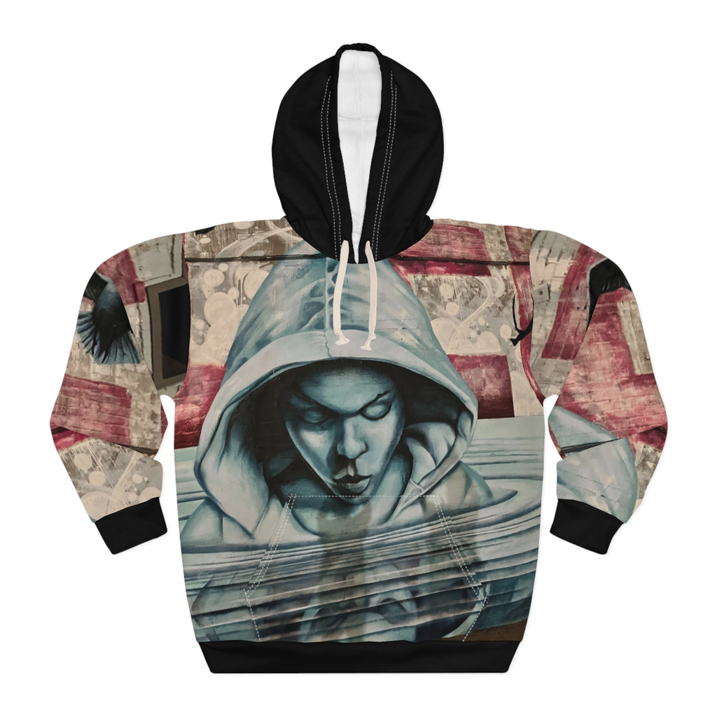 Freedom Sings LA Street Art Hoodie - Urban Hooded  Graphic Pullover