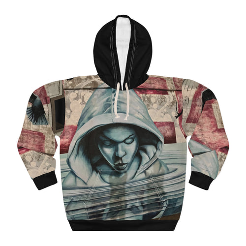 Freedom Sings LA Street Art Hoodie - Urban Hooded  Graphic Pullover