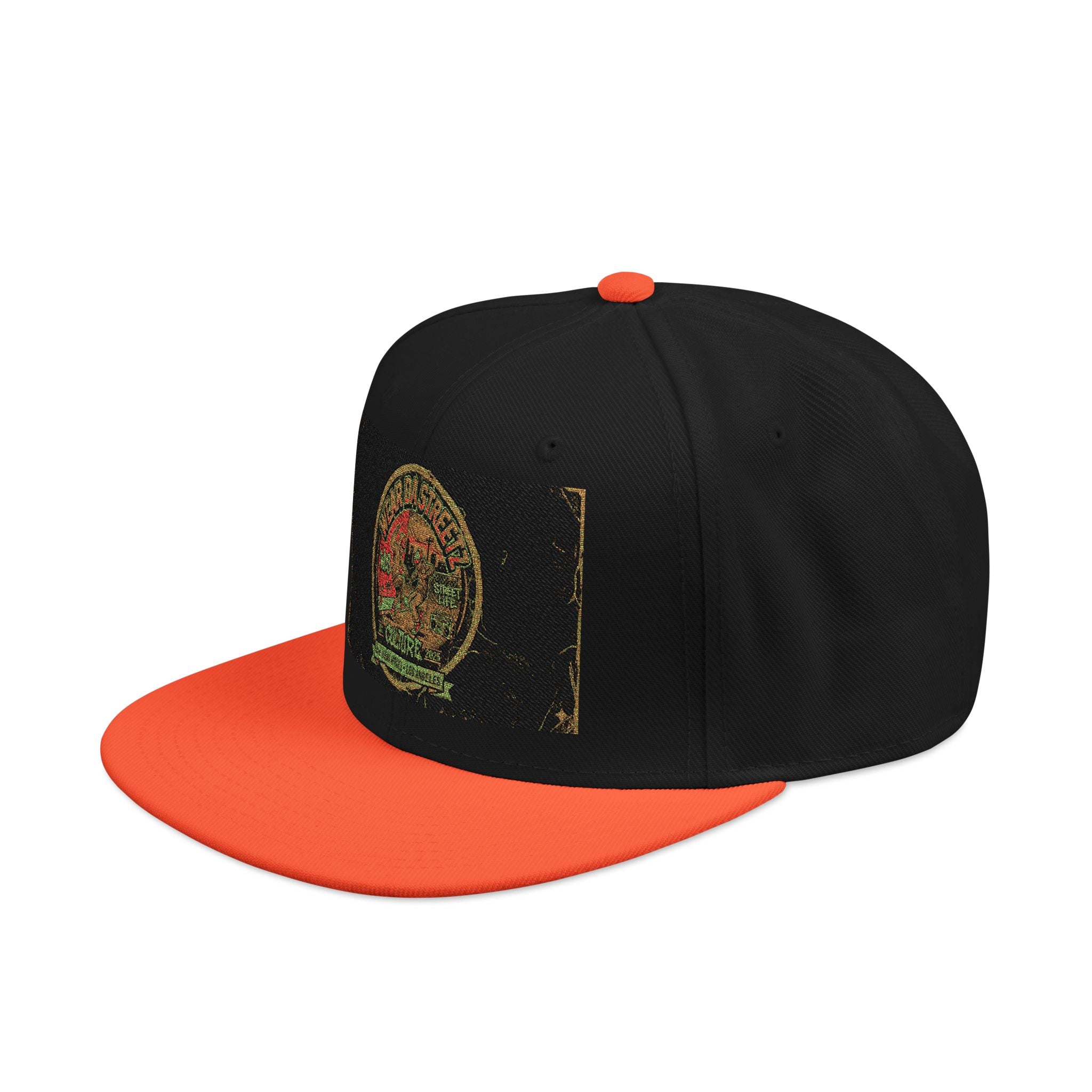 WDS Hip Hop Embroidered Vintage Crest Snapback Hat