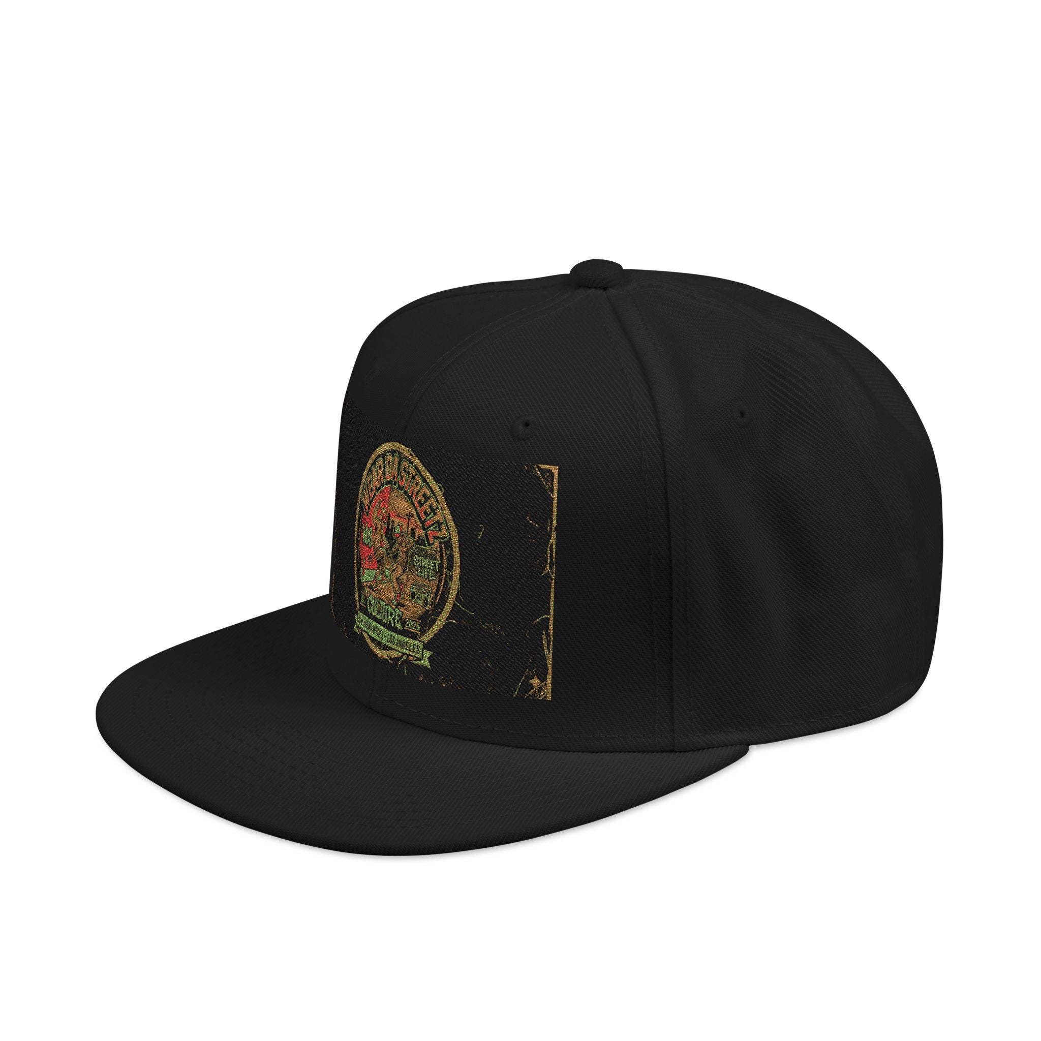 WDS Hip Hop Embroidered Vintage Crest Snapback Hat