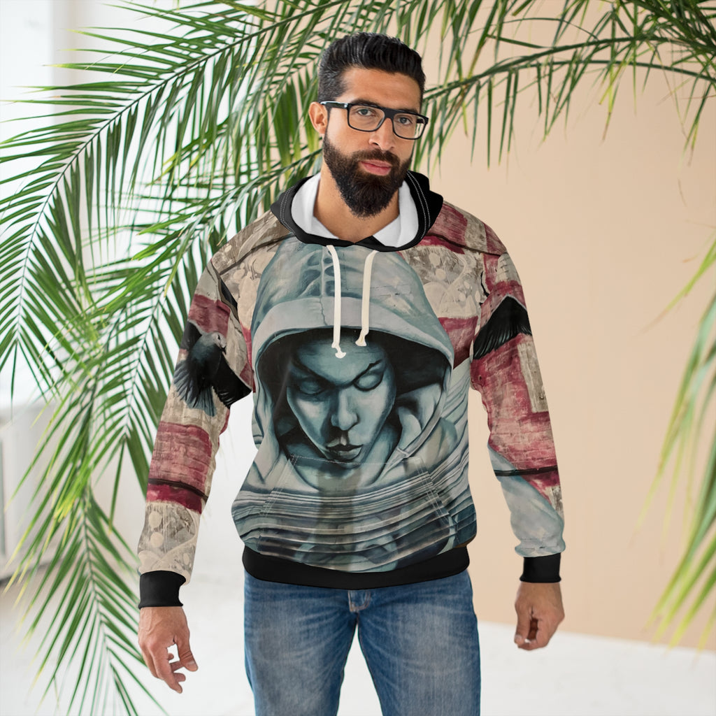 Freedom Sings LA Street Art Hoodie - Urban Hooded  Graphic Pullover